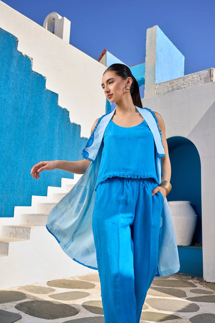 Azure Hibiscus Ensemble