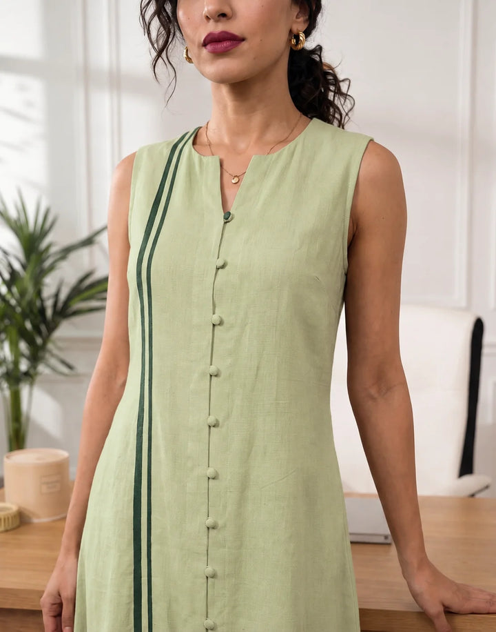 The Axis Green Dress/Kurta