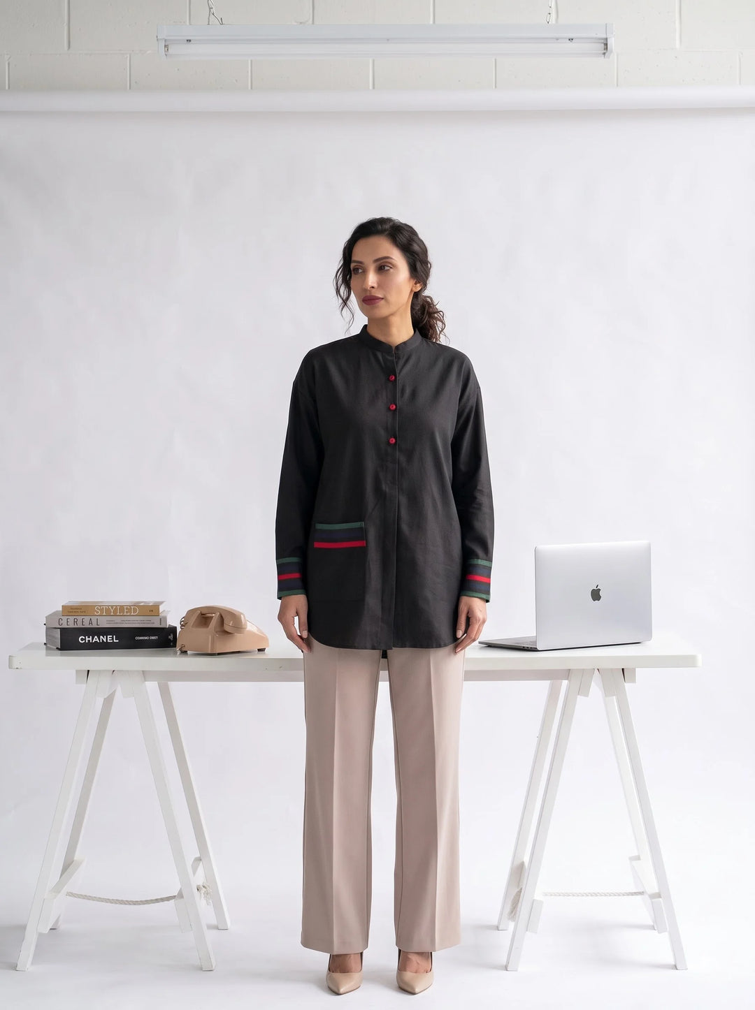 The Horizon Black Shirt