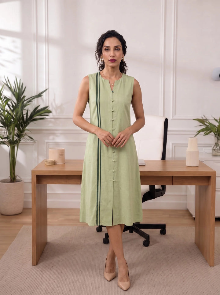 The Axis Green Dress/Kurta