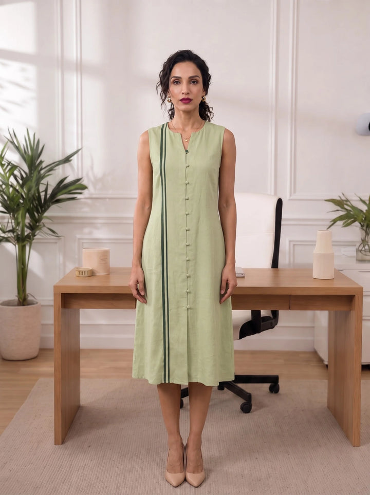 The Axis Green Dress/Kurta