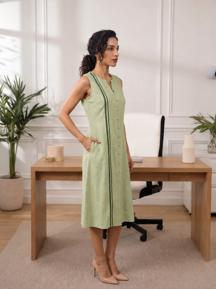 The Axis Green Dress/Kurta