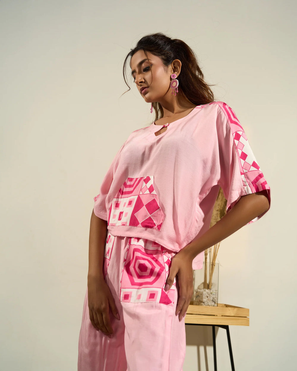 Blossom Harmony Co - ord - MAGS By Sananda Basak - A Sustainable Fashion Brand