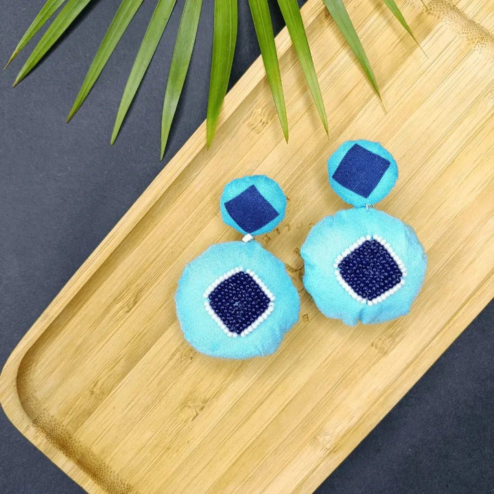 Blue Potli Drop - MAGS By Sananda Basak - A Sustainable Fashion Brand