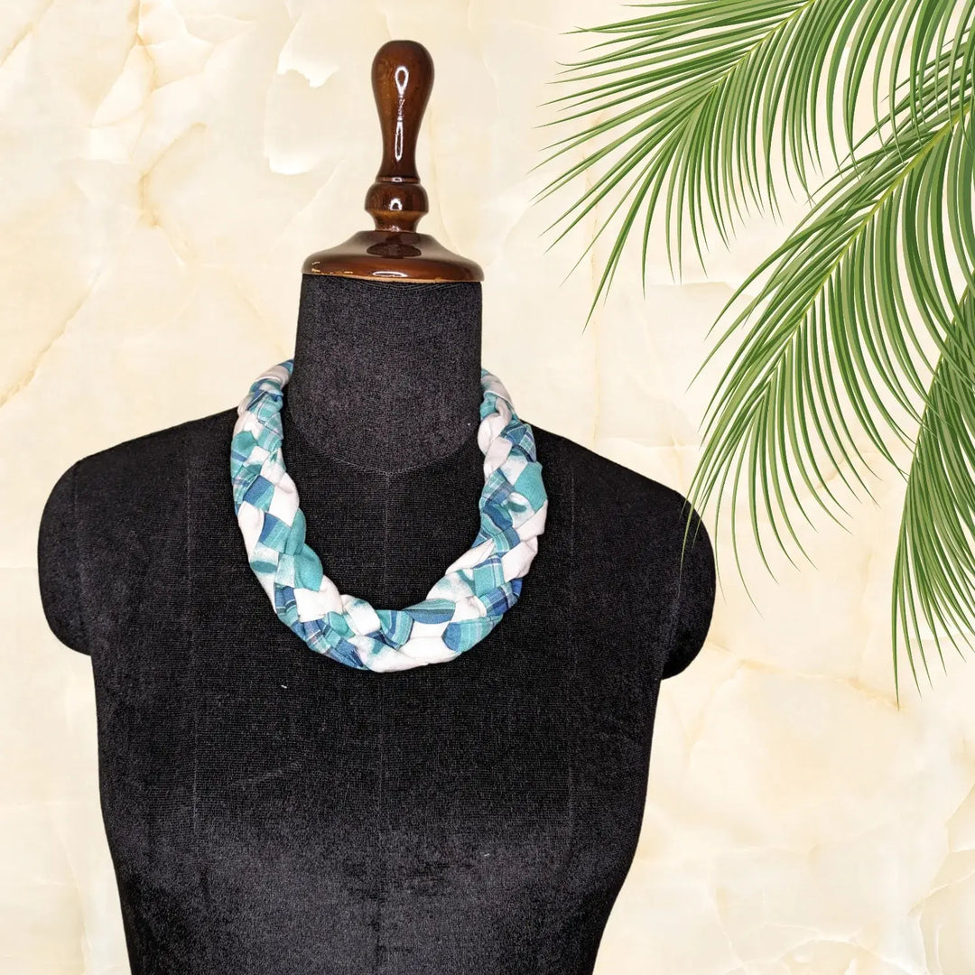 Braided Necklace - MAGS By Sananda Basak - A Sustainable Fashion Brand