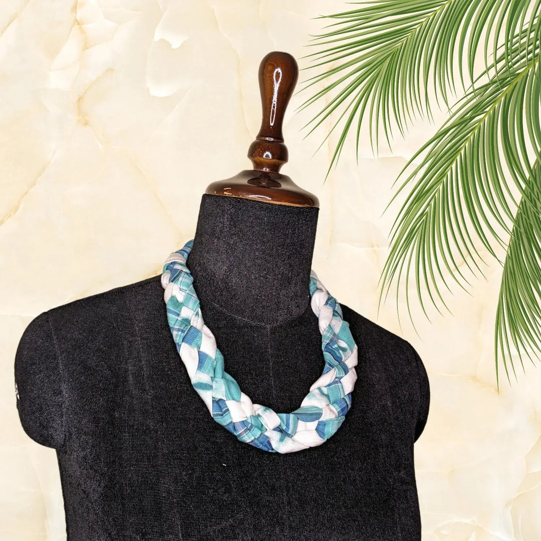 Braided Necklace - MAGS By Sananda Basak - A Sustainable Fashion Brand