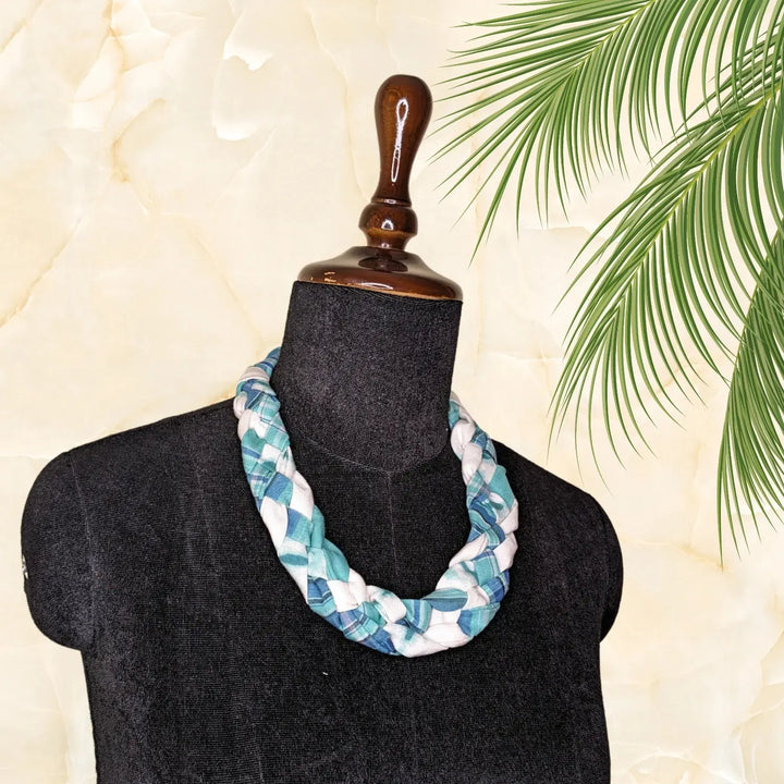 Braided Necklace - MAGS By Sananda Basak - A Sustainable Fashion Brand
