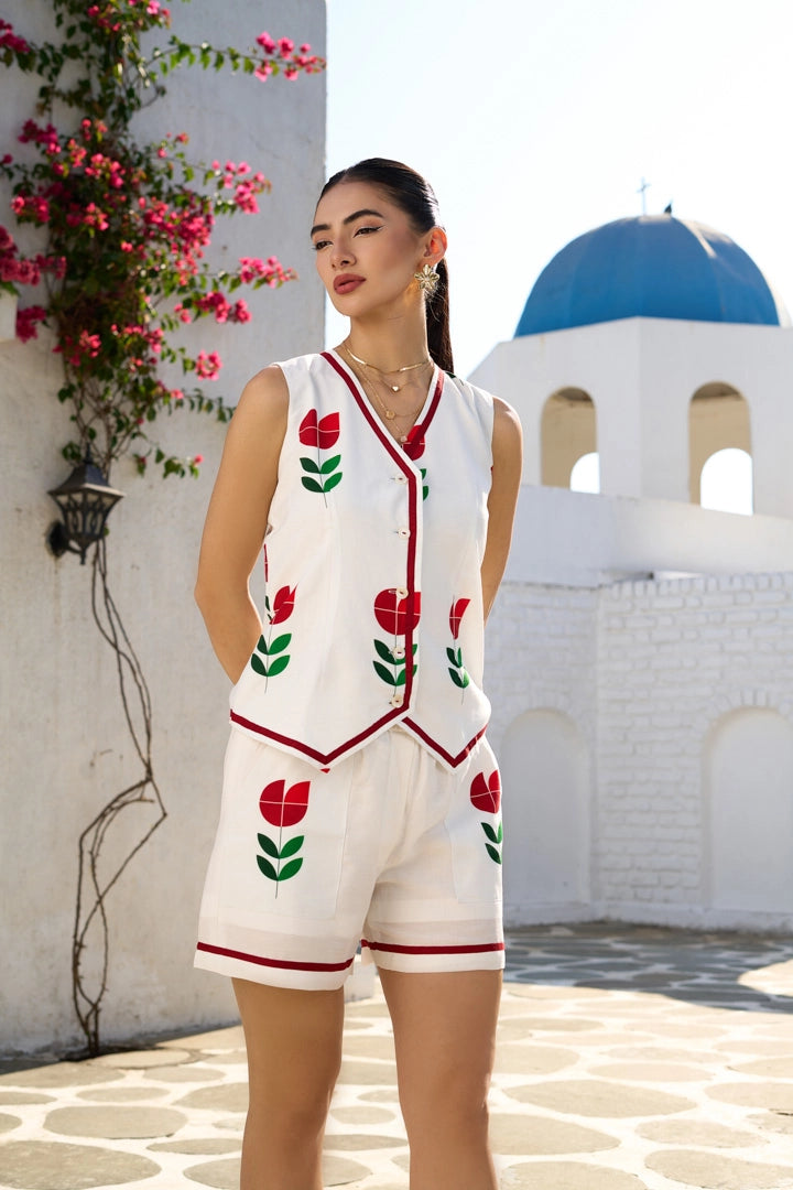 Cherry Delight Shorts Set