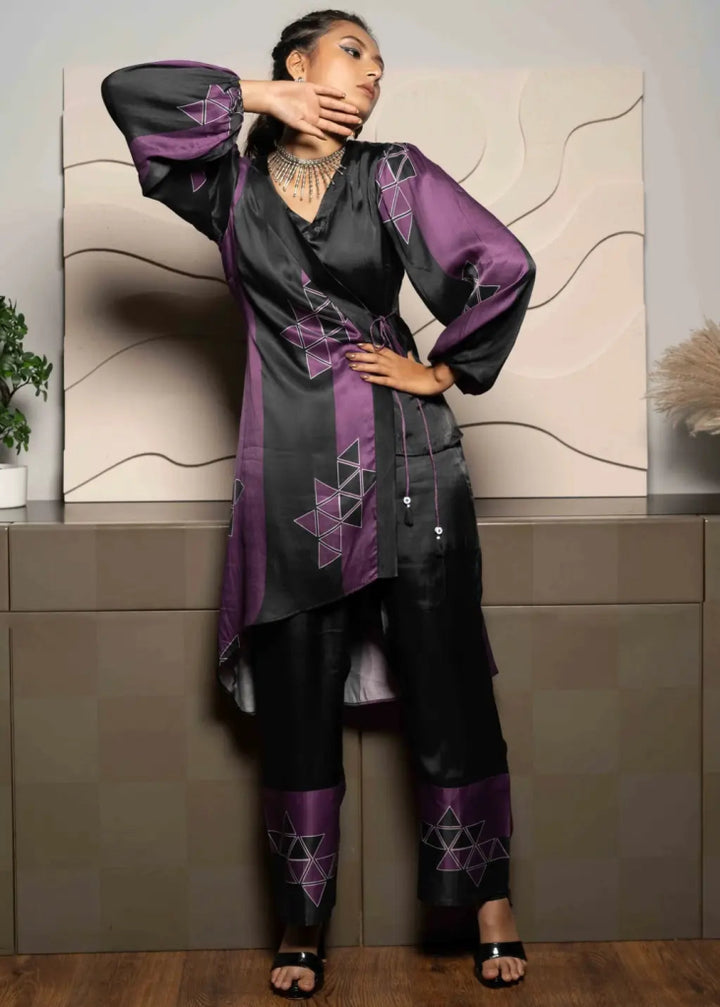 Cosmic Duo Kurti & Pants - MAGS By Sananda Basak - A Sustainable Fashion Brand