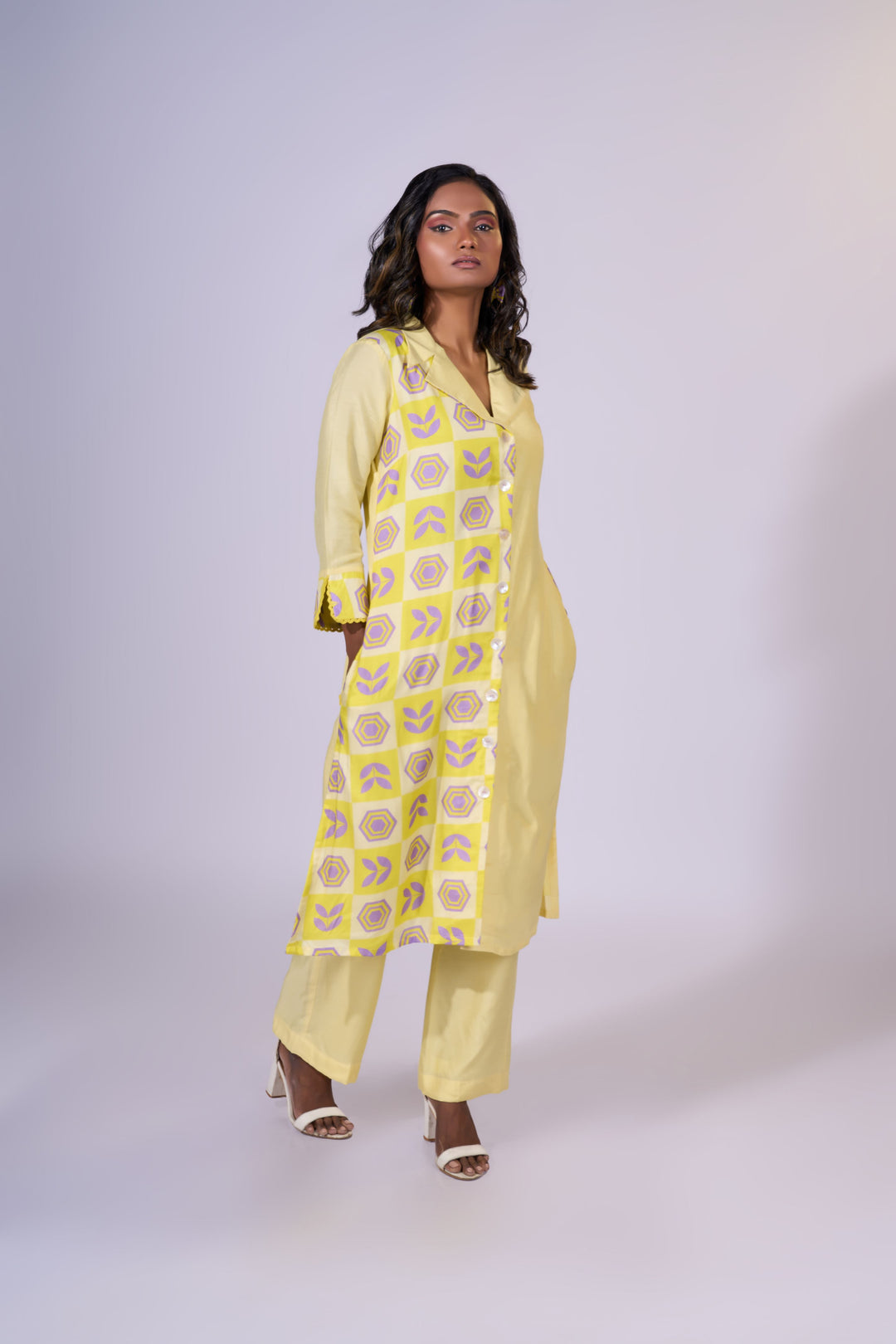 Sunny Meadow Kurti & Pants - LUXURY RESORT CASUALS SUSTAINABLE FABRICS - MAGS By Sananda Basak - Pune INDIA