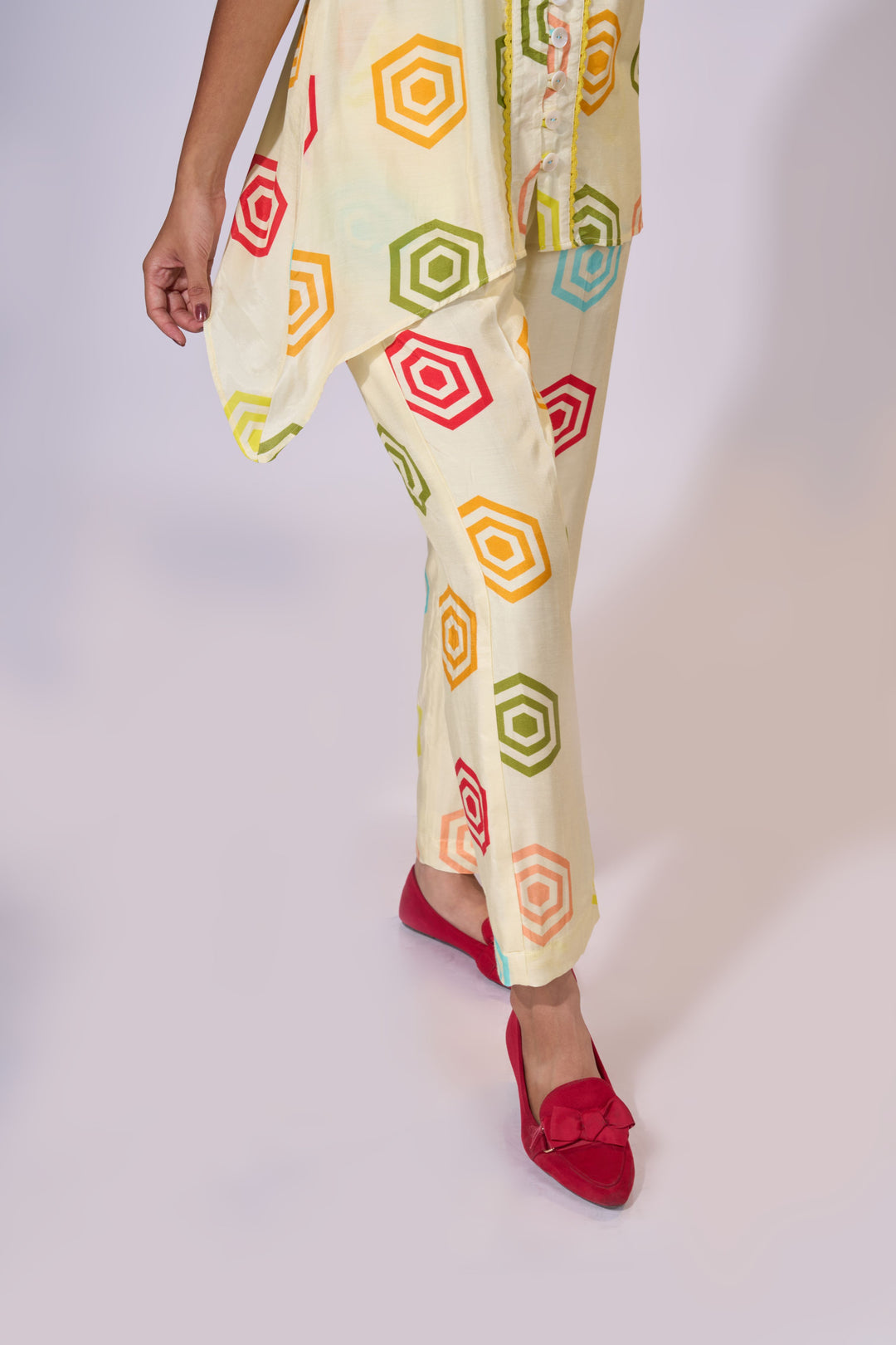 Sunburst Ensemble - LUXURY RESORT CASUALS SUSTAINABLE FABRICS - MAGS By Sananda Basak - Pune INDIA