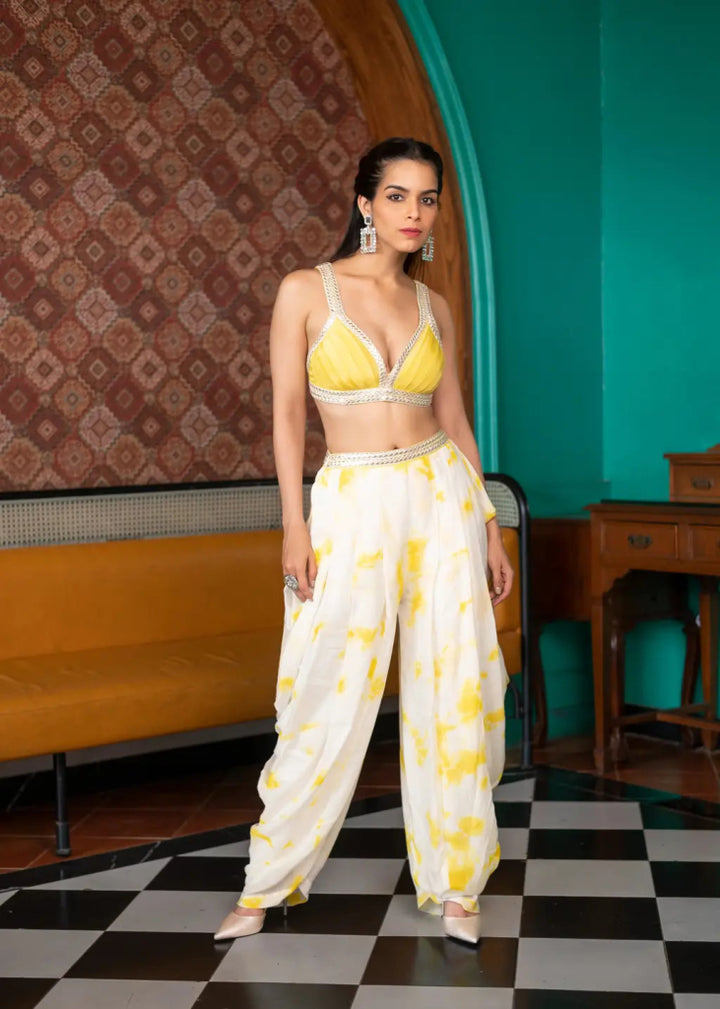 Dhoti Set - MAGS By Sananda Basak - A Sustainable Fashion Brand