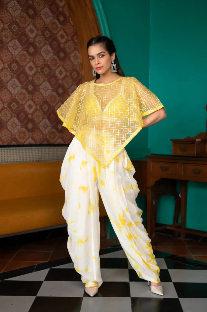Dhoti Set - MAGS By Sananda Basak - A Sustainable Fashion Brand