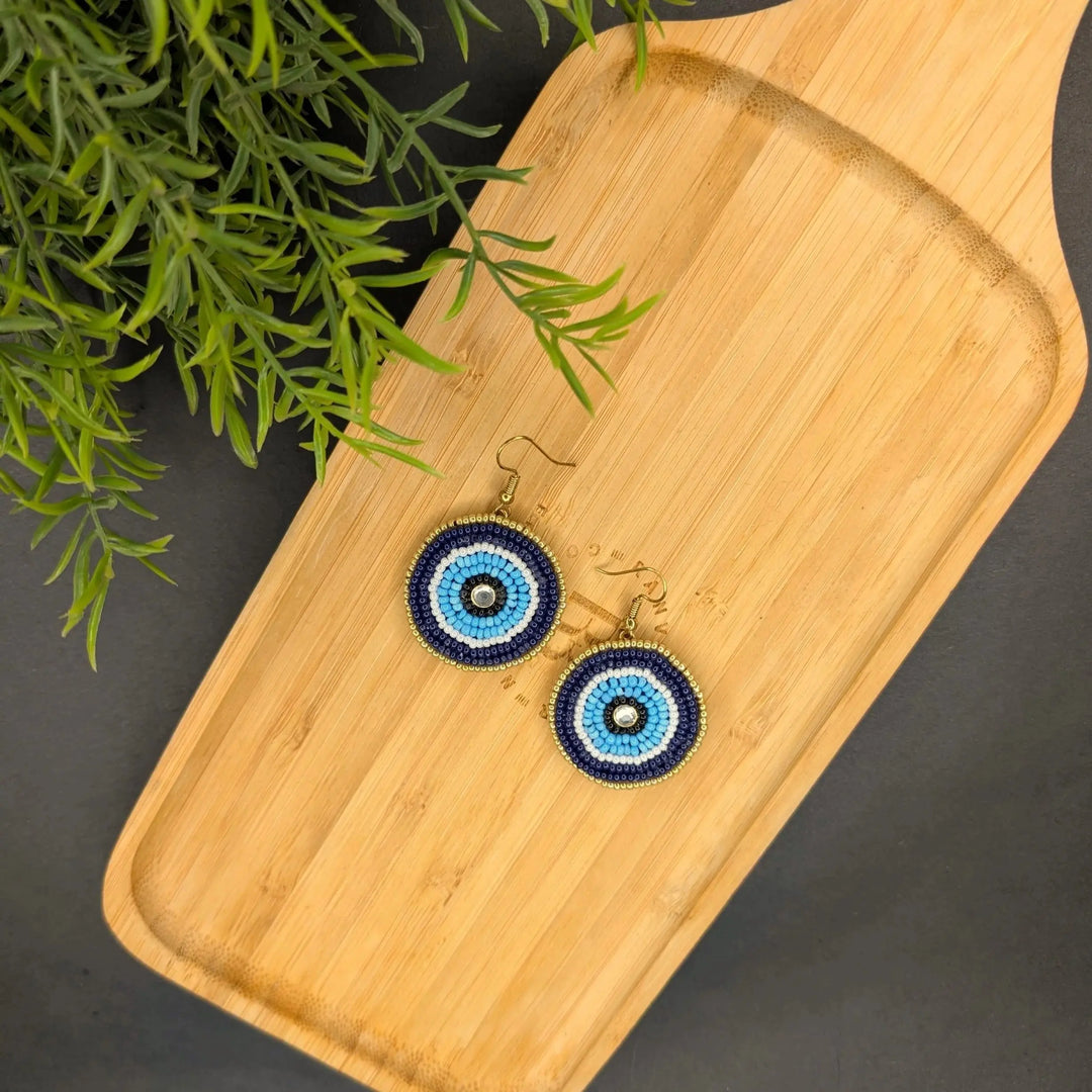 Evil Eye Dangler - MAGS By Sananda Basak - A Sustainable Fashion Brand