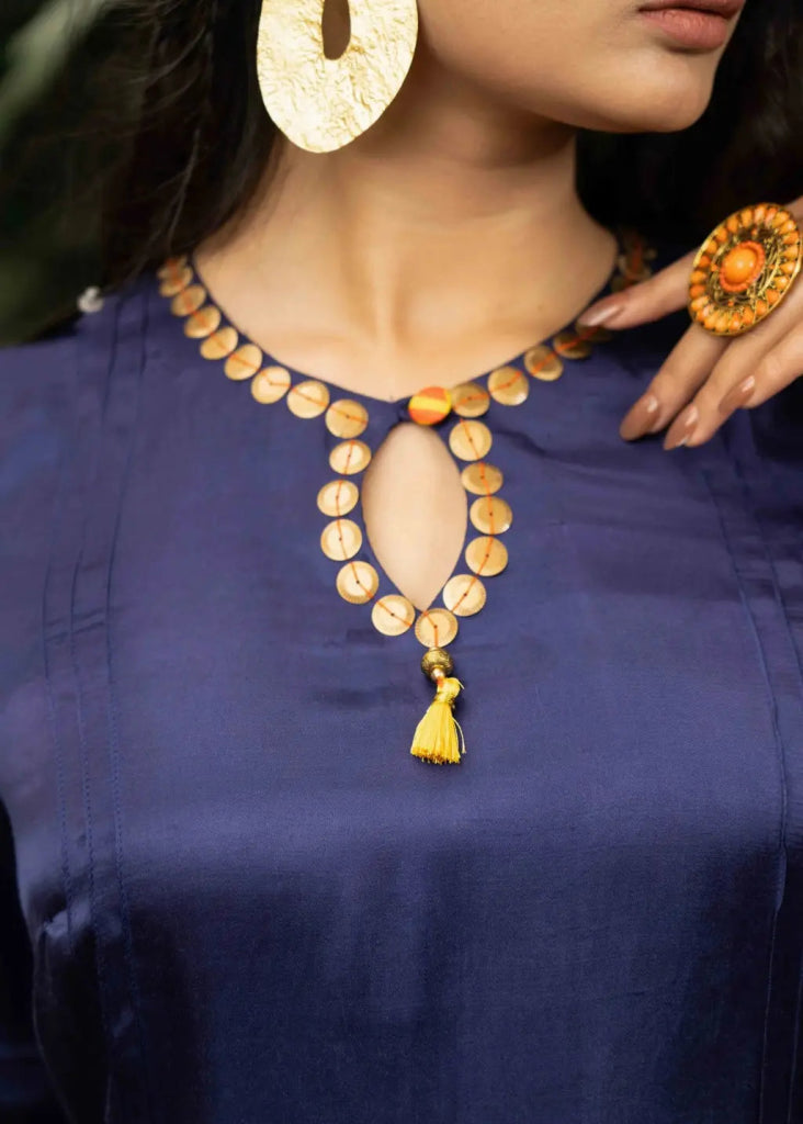 Fiery Horizon Set - MAGS By Sananda Basak - A Sustainable Fashion Brand