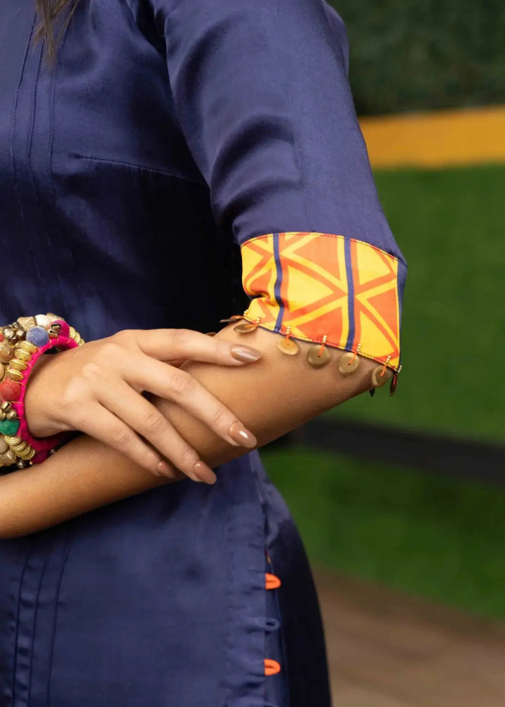 Fiery Horizon Set - MAGS By Sananda Basak - A Sustainable Fashion Brand