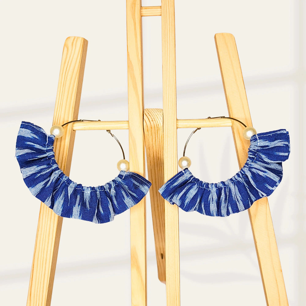 Frilled Hoop Checks - MAGS By Sananda Basak - A Sustainable Fashion Brand