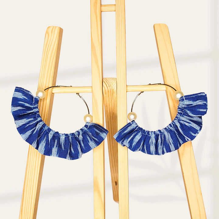 Frilled Hoop Checks - MAGS By Sananda Basak - A Sustainable Fashion Brand