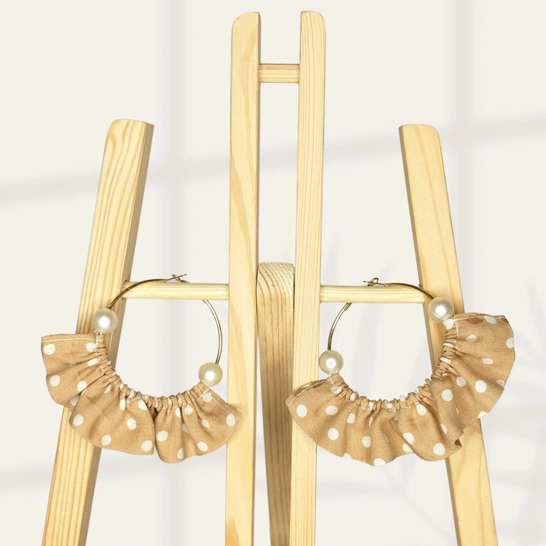 Frilled Hoop Checks - MAGS By Sananda Basak - A Sustainable Fashion Brand