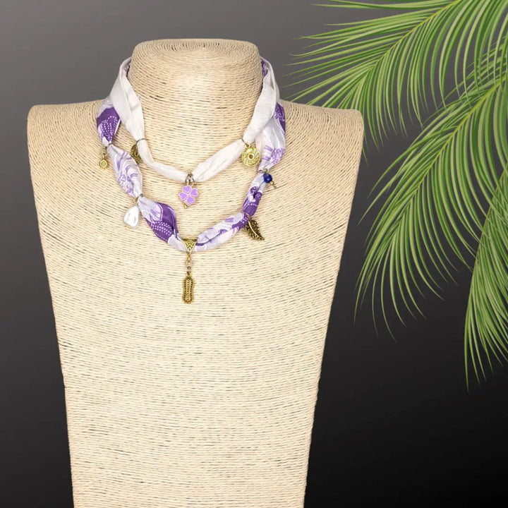 Layered Coastal Charm Necklace - MAGS By Sananda Basak - A Sustainable Fashion Brand