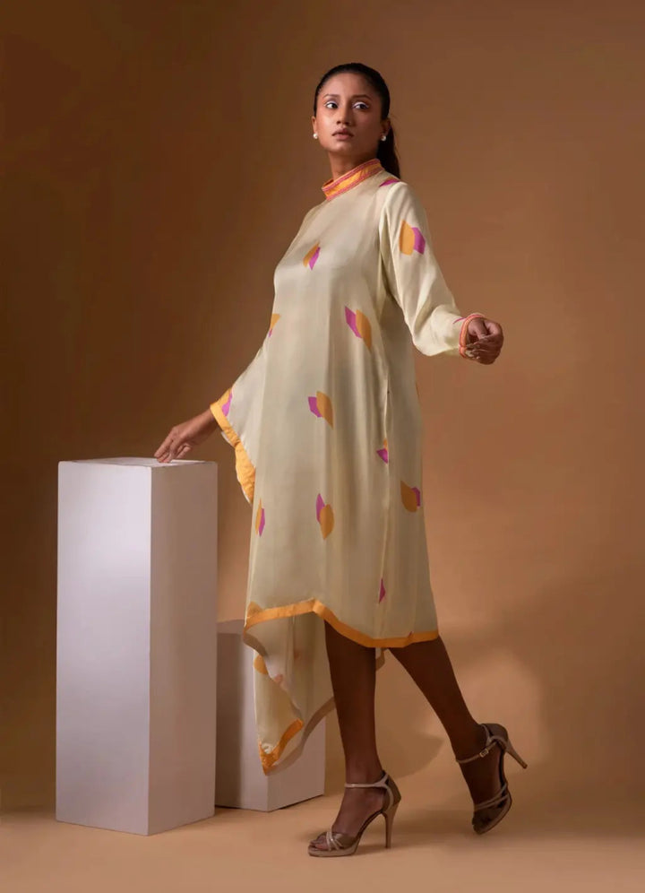 Leaf Breeze Kaftan - MAGS By Sananda Basak - A Sustainable Fashion Brand