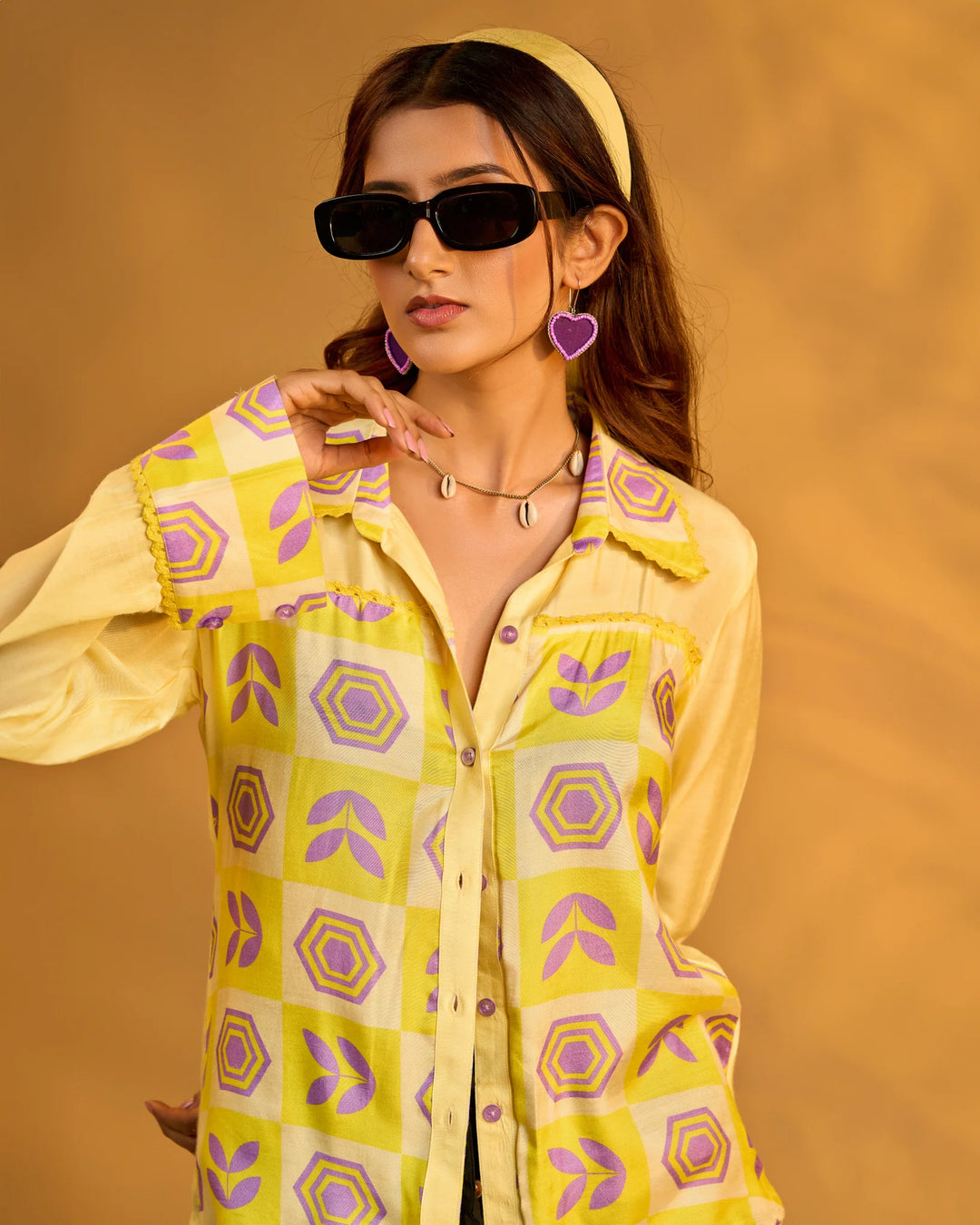 Lemon Twist Shirt - MAGS By Sananda Basak - A Sustainable Fashion Brand