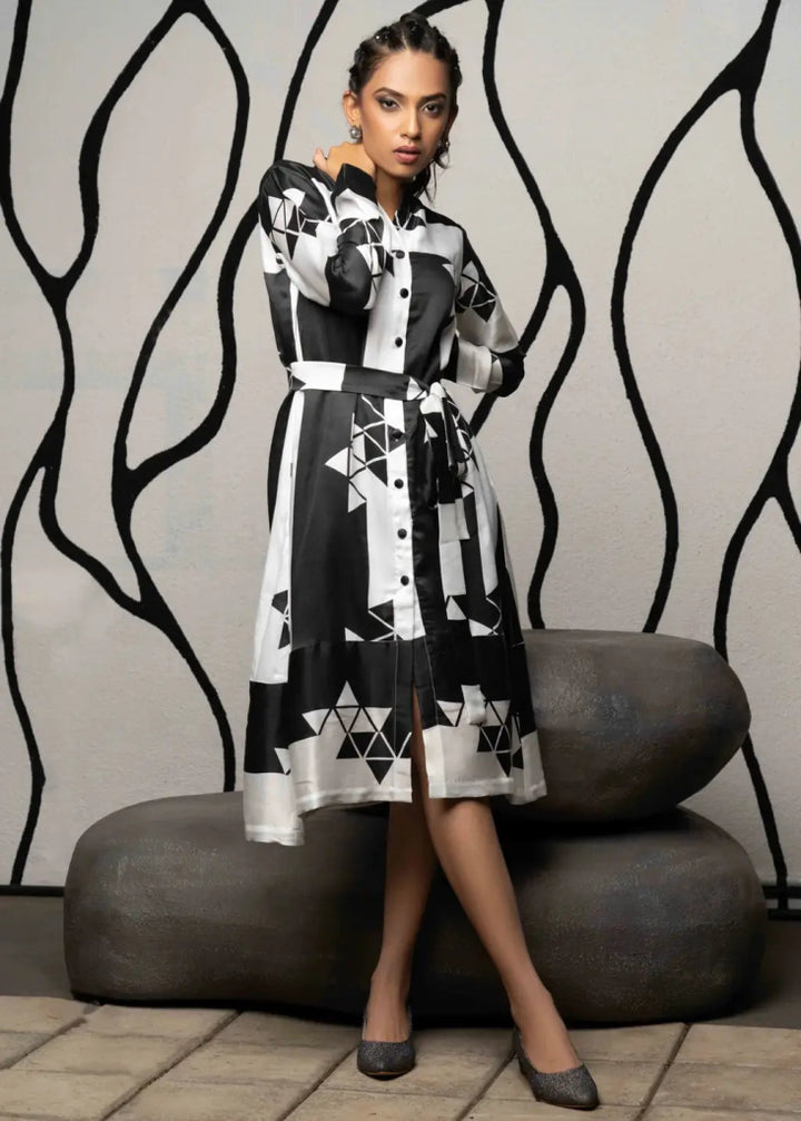 Lunar Eclipse Dress - MAGS By Sananda Basak - A Sustainable Fashion Brand