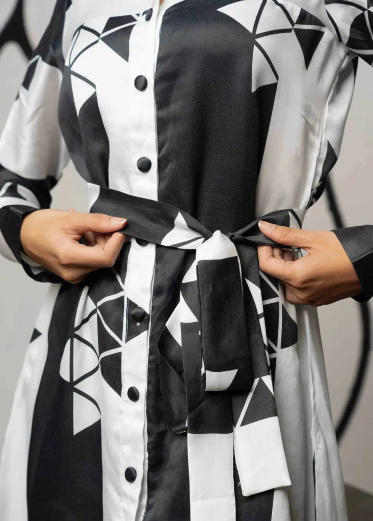 Lunar Eclipse Dress - MAGS By Sananda Basak - A Sustainable Fashion Brand