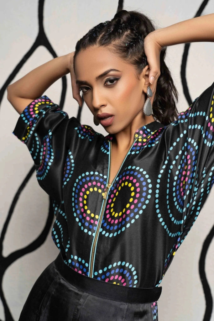 Nebula Nexus Ensemble - MAGS By Sananda Basak - A Sustainable Fashion Brand