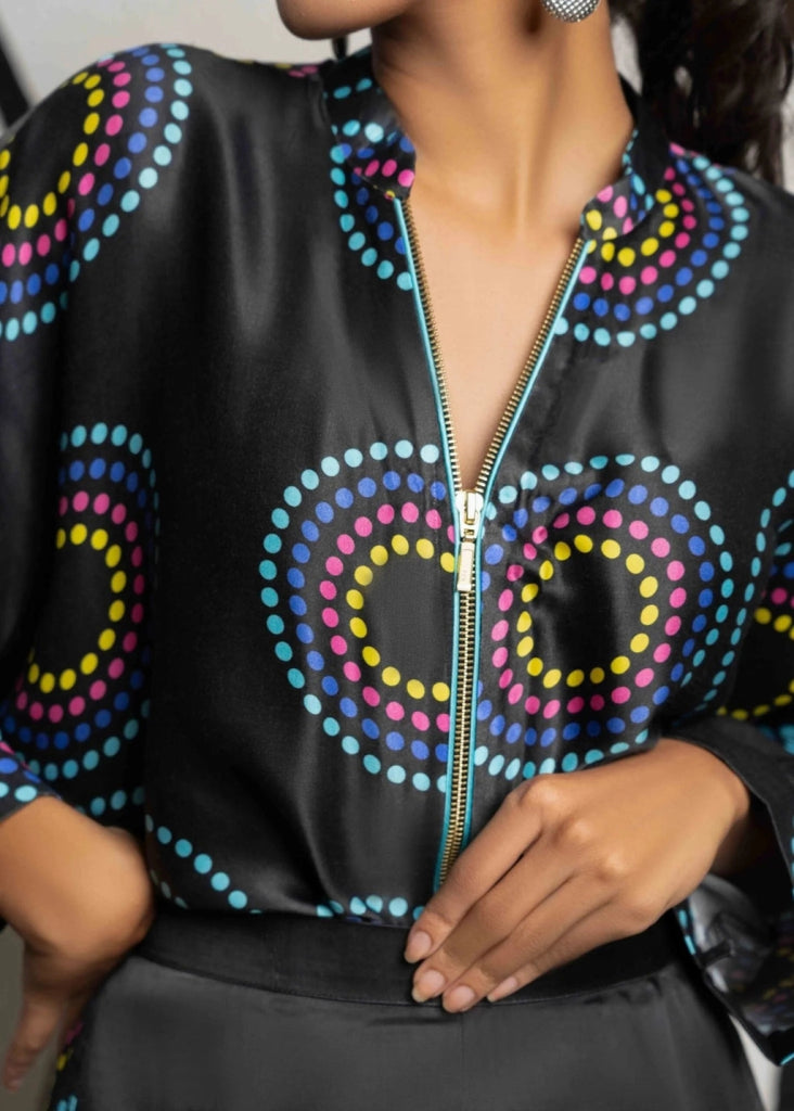 Nebula Nexus Ensemble - MAGS By Sananda Basak - A Sustainable Fashion Brand