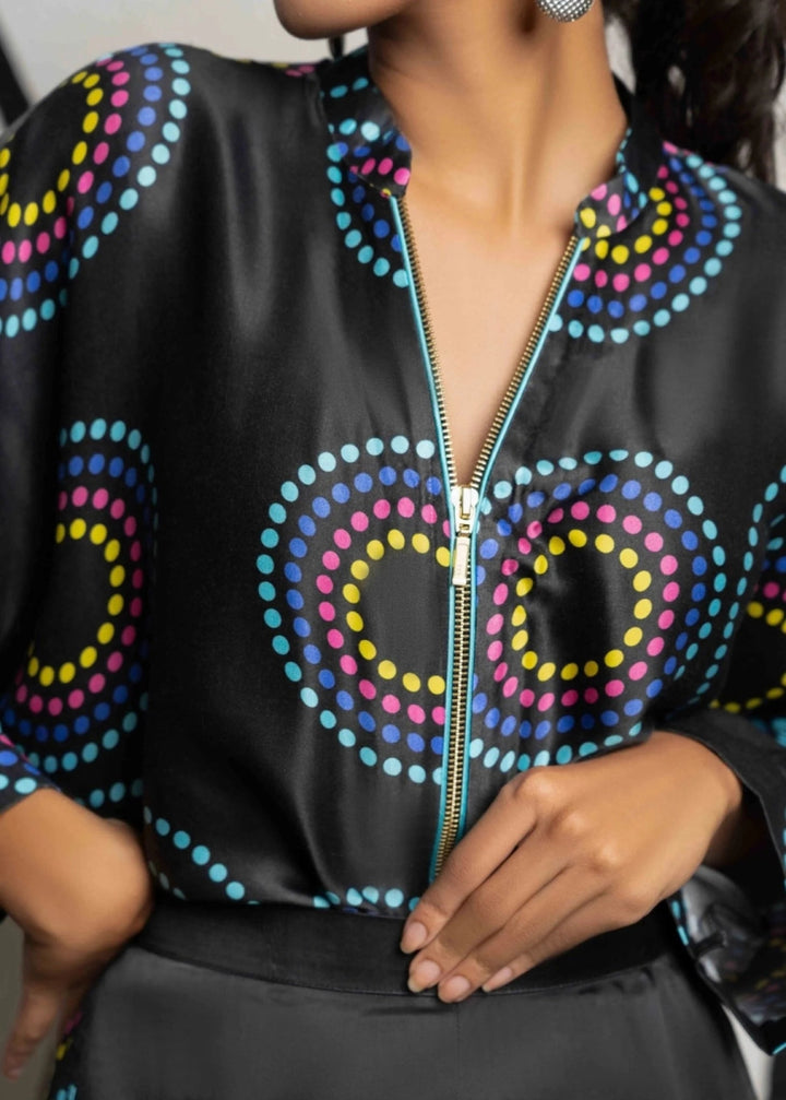 Nebula Nexus Ensemble - MAGS By Sananda Basak - A Sustainable Fashion Brand