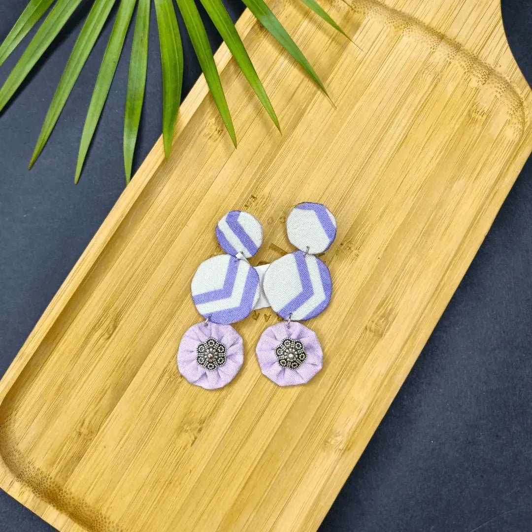 Purple Circular Drop - MAGS By Sananda Basak - A Sustainable Fashion Brand