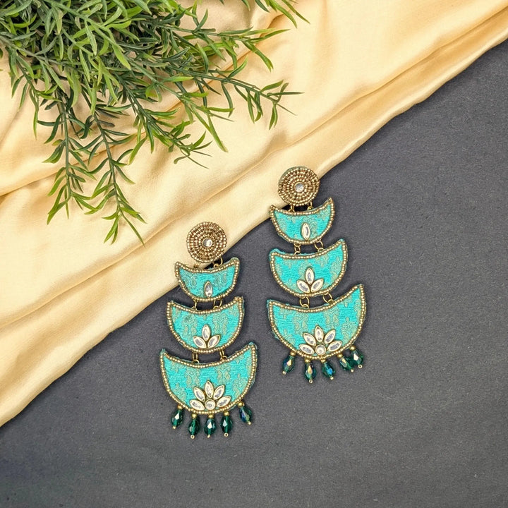 Royal ChandBalia Earring - MAGS By Sananda Basak - A Sustainable Fashion Brand