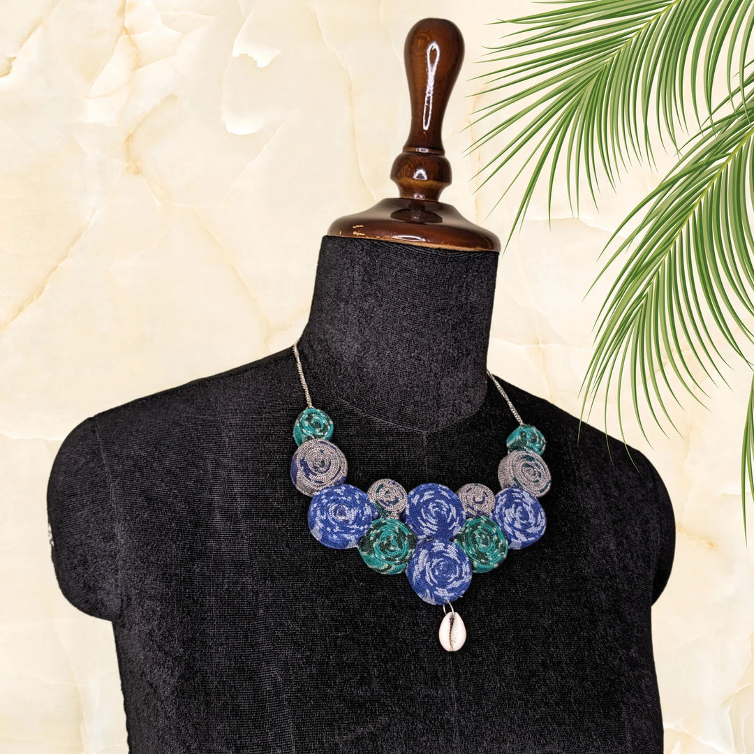 Spiral Necklace - MAGS By Sananda Basak - A Sustainable Fashion Brand