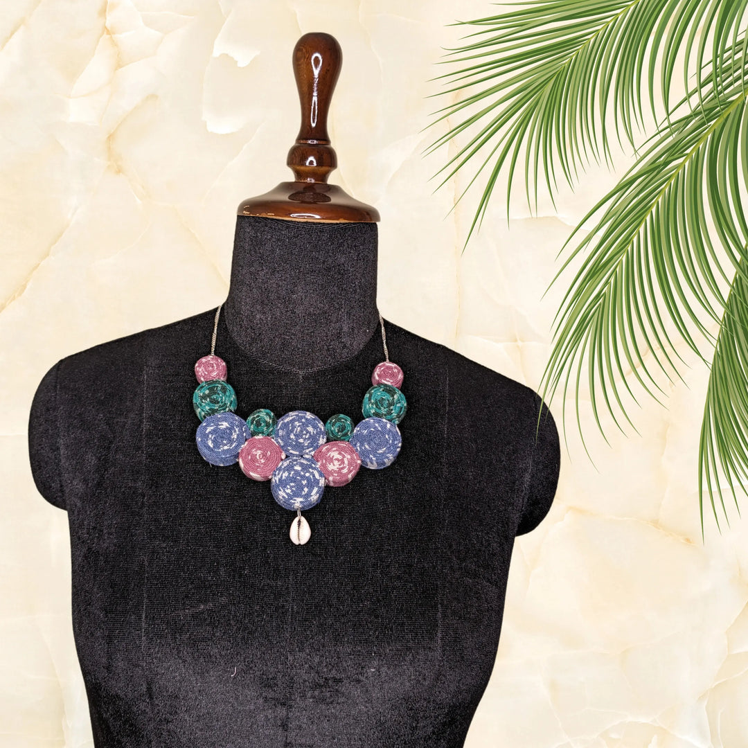 Spiral Necklace - MAGS By Sananda Basak - A Sustainable Fashion Brand