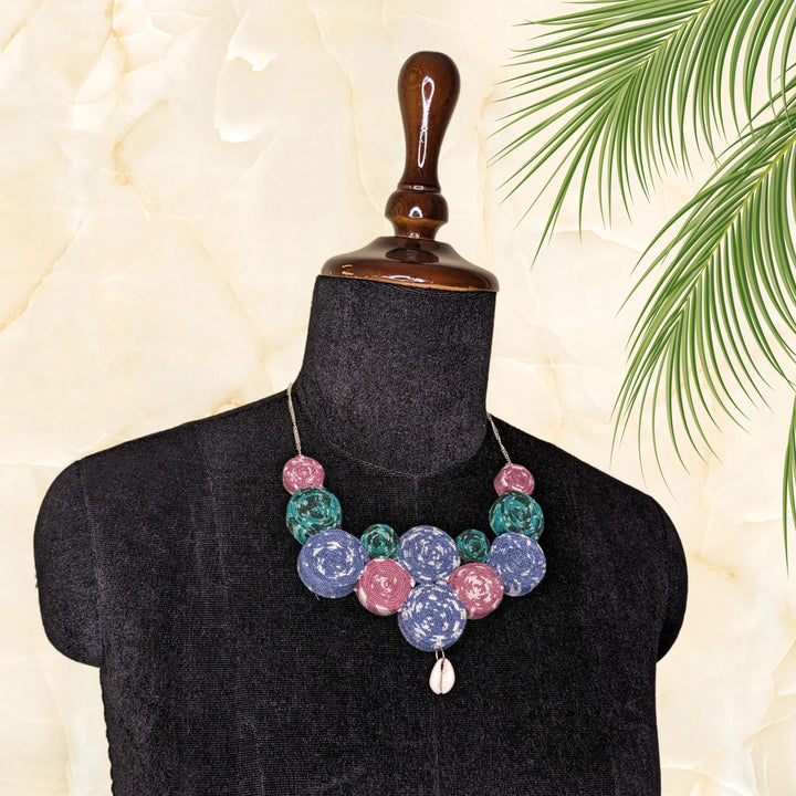 Spiral Necklace - MAGS By Sananda Basak - A Sustainable Fashion Brand