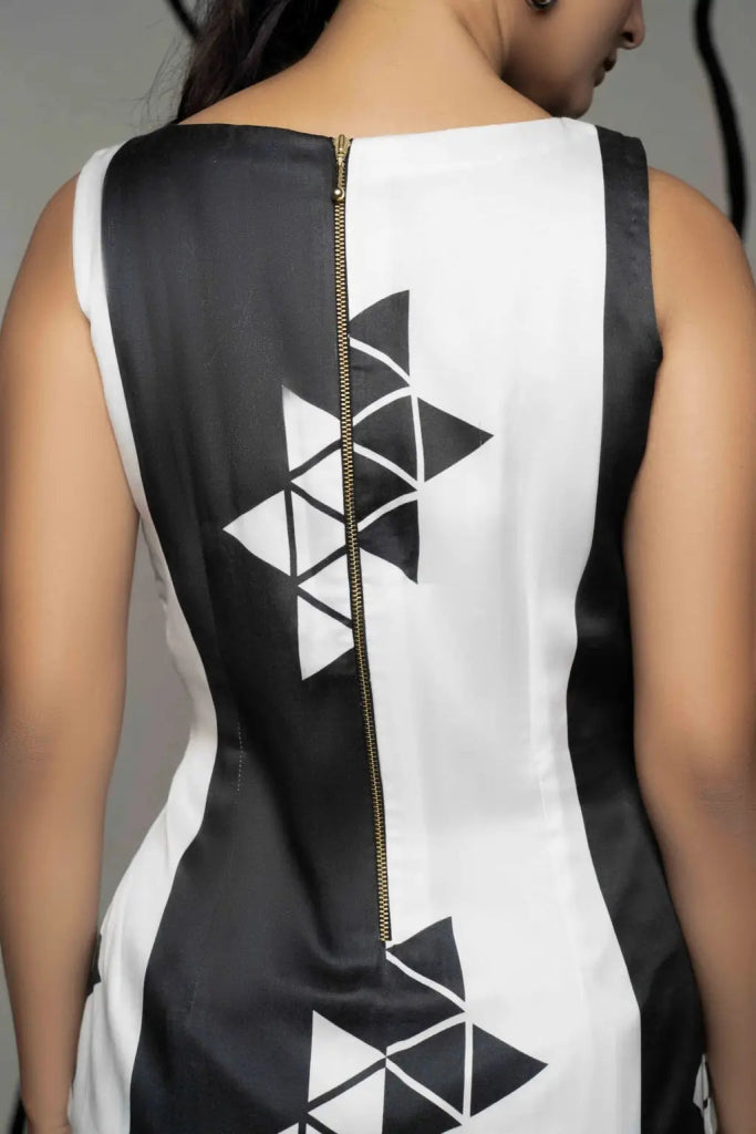 Starry Night Dress - MAGS By Sananda Basak - A Sustainable Fashion Brand