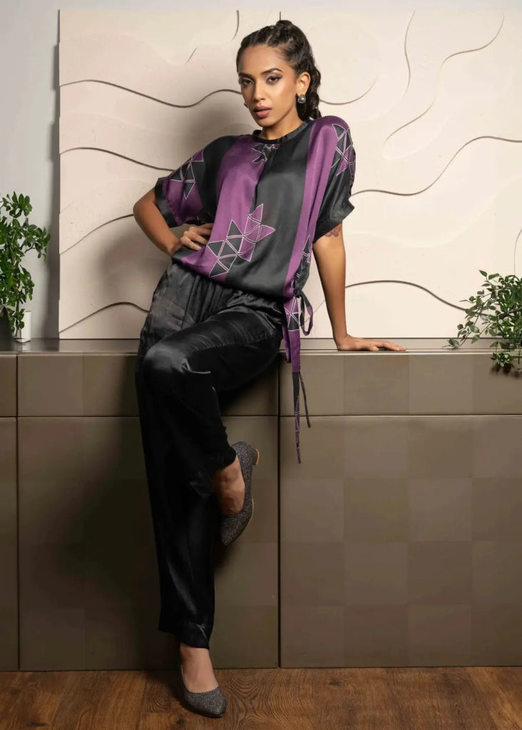 Stellar Burst Top - MAGS By Sananda Basak - A Sustainable Fashion Brand