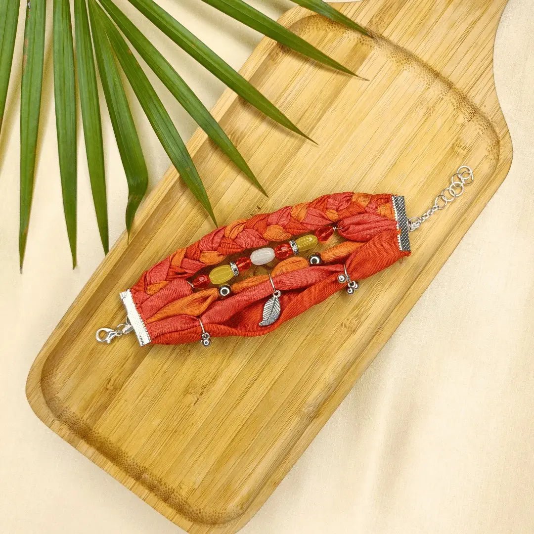 Sunset Bead Bracelet - MAGS By Sananda Basak - A Sustainable Fashion Brand