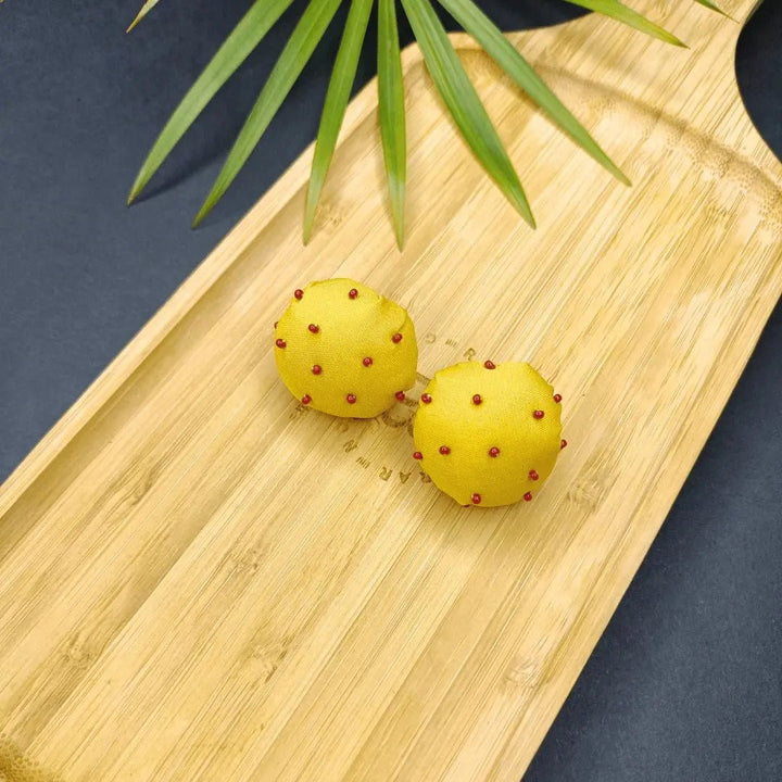 Yellow Potli Top - MAGS By Sananda Basak - A Sustainable Fashion Brand