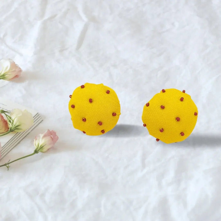 Yellow Potli Top - MAGS By Sananda Basak - A Sustainable Fashion Brand