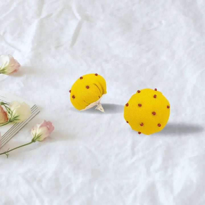 Yellow Potli Top - MAGS By Sananda Basak - A Sustainable Fashion Brand