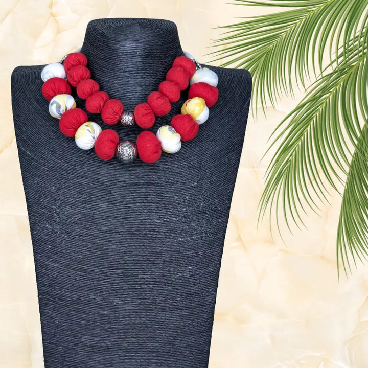 Potli Layer Necklace - MAGS By Sananda Basak - A Sustainable Fashion Brand